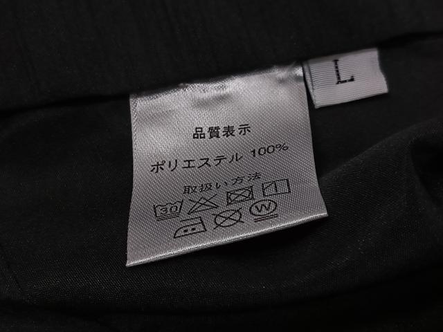 平和屋着物●男性　色無地　アンサンブル　黒色　洗える着物　AABJ3866ph