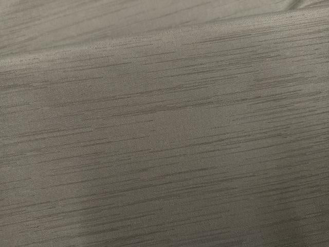 平和屋着物●男性　色無地　銀鼠色　洗える着物　AABJ3872ph