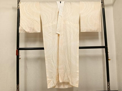 平和屋着物●長襦袢　無双仕立て　流水文　暈し染め　正絹　逸品　未使用　AABJ3879ph
