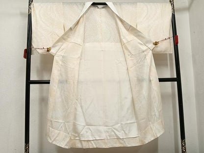 平和屋着物●長襦袢　無双仕立て　流水文　暈し染め　正絹　逸品　未使用　AABJ3879ph