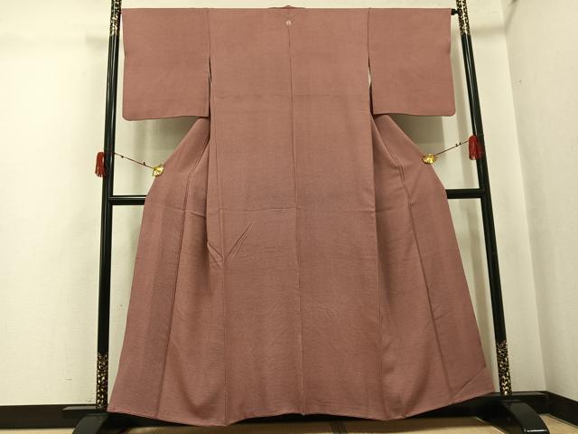 平和屋着物●江戸小紋師　鈴木秋治　江戸小紋　角通し　正絹　逸品　AABJ3908ph