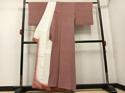 平和屋着物●江戸小紋師　鈴木秋治　江戸小紋　角通し　正絹　逸品　AABJ3908ph