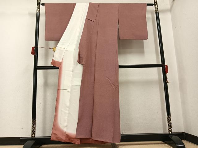 平和屋着物●江戸小紋師　鈴木秋治　江戸小紋　角通し　正絹　逸品　AABJ3908ph