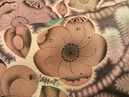 平和屋着物●色留訪問着　辻が花　金彩　正絹　逸品　AABJ3912ph
