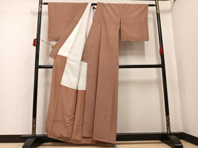 平和屋着物●江戸小紋　鮫小紋柄　正絹　逸品　未使用　AABJ3916ph