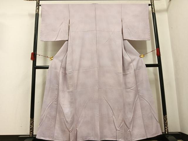 平和屋着物●上質な小紋　霞文　暈し染め　正絹　逸品　AABJ3923ph