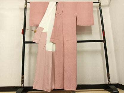 平和屋着物●手彫型本染　村上伸一郎　江戸小紋　寄せ小紋柄　正絹　逸品　未使用　AABJ3936ph