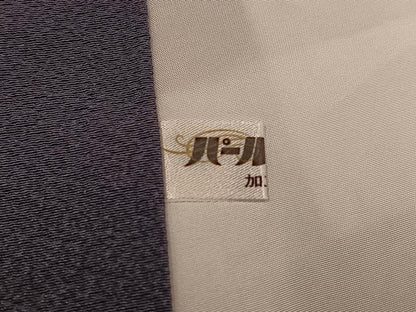 平和屋着物●訪問着　絞り　露芝兎文　金彩　正絹　逸品　AABJ3938ph