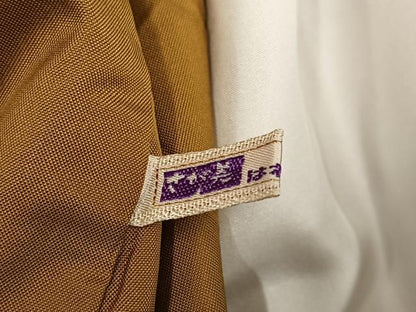 平和屋着物●結城紬　間道　さが美扱い　正絹　逸品　AABJ3954ph