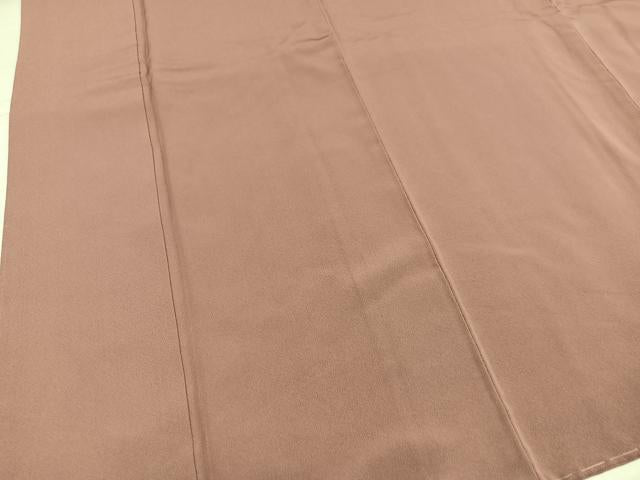 平和屋着物●上質な色無地　鴇浅葱色　正絹　逸品　未使用　AABJ3957ph