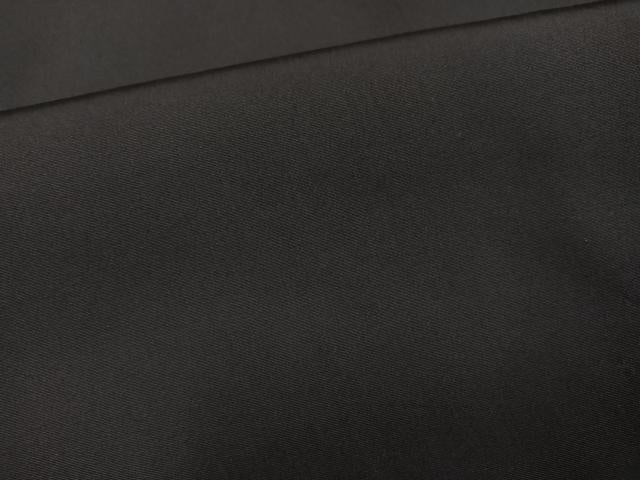 平和屋着物●男性　黒紋付・羽織セット　正絹　逸品　AABJ3959ph