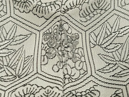 平和屋着物●お召　松竹梅亀甲文　正絹　逸品　AABJ3970ph