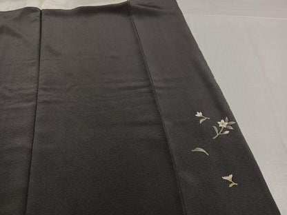 平和屋着物●京加賀友禅　松本健一　訪問着　枝花文　正絹　逸品　AABJ3980ph
