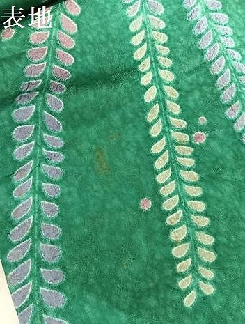 平和屋着物●訪問着　作家物　辻が花　絞り　銀通し地　正絹　逸品　未使用　AABJ3987ph