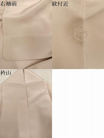平和屋着物●訪問着　雪輪文　暈し染め　金彩　正絹　逸品　AABJ3991ph