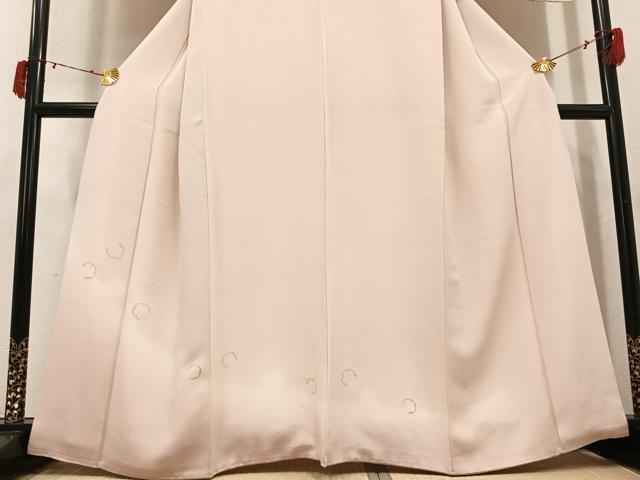 平和屋着物●訪問着　雪輪文　暈し染め　金彩　正絹　逸品　AABJ3991ph