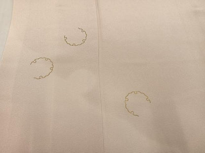 平和屋着物●訪問着　雪輪文　暈し染め　金彩　正絹　逸品　AABJ3991ph