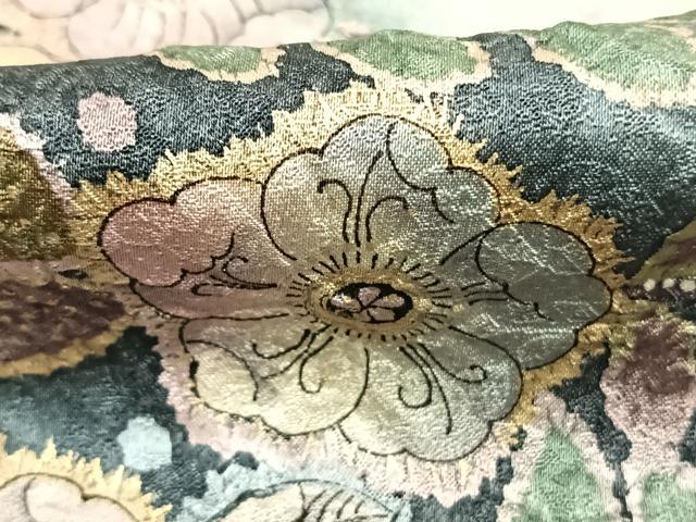 平和屋着物●訪問着　絞り　辻が花　暈し染め　金彩　正絹　逸品　AABJ4015fy