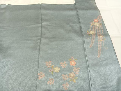 平和屋着物●訪問着　絞り　辻が花　暈し染め　金彩　正絹　逸品　AABJ4015fy