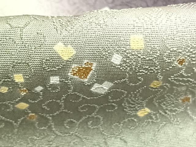 平和屋着物●色留訪問着　道長散らし文様　暈し染め　金彩　正絹　逸品　AABJ4017fy