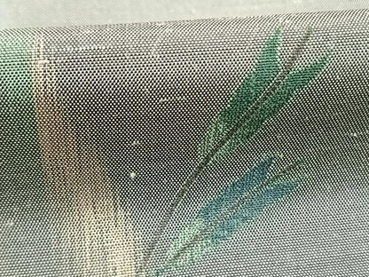 平和屋着物●上質な紬　矢羽文　正絹　逸品　未使用　AABJ4028fy