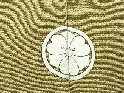 平和屋着物●豪華色留袖　作家物　駒刺繍　吉祥花文　金彩　正絹　逸品　AABJ4045fy