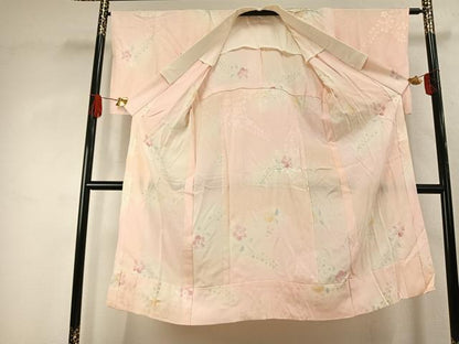 平和屋着物●長襦袢　無双仕立て　絞り　辻が花　暈し染め　正絹　逸品　AABJ4046fy
