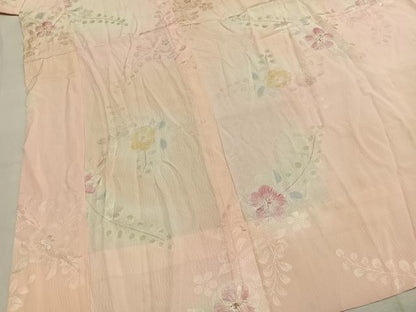 平和屋着物●長襦袢　無双仕立て　絞り　辻が花　暈し染め　正絹　逸品　AABJ4046fy