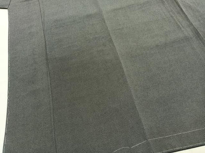 平和屋着物●江戸小紋　作家物　行儀　黒地　正絹　逸品　未使用　AABJ4056fy