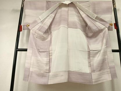 平和屋着物●長襦袢　無双仕立て　霞文　暈し染め　健勝苑扱い　正絹　逸品　AABJ4075fy
