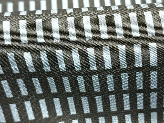 平和屋着物●長襦袢　無双仕立て　格子　正絹　逸品　AABJ4076fy