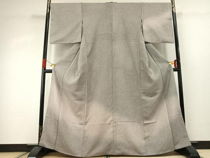 平和屋着物●訪問着　霞文　暈し染め　正絹　逸品　AABJ4085fy