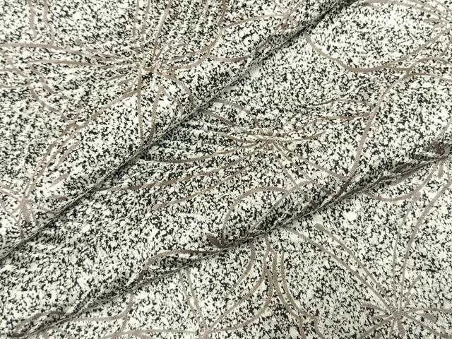 平和屋着物●上質な小紋　蝶尽くし　たたき染め　正絹　逸品　AABJ4089fy