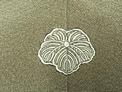 平和屋着物●京加賀友禅　百貫達雄　訪問着　草花文　正絹　逸品　未使用　AABJ4105fy