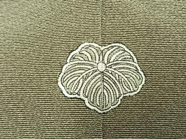 平和屋着物●京加賀友禅　百貫達雄　訪問着　草花文　正絹　逸品　未使用　AABJ4105fy