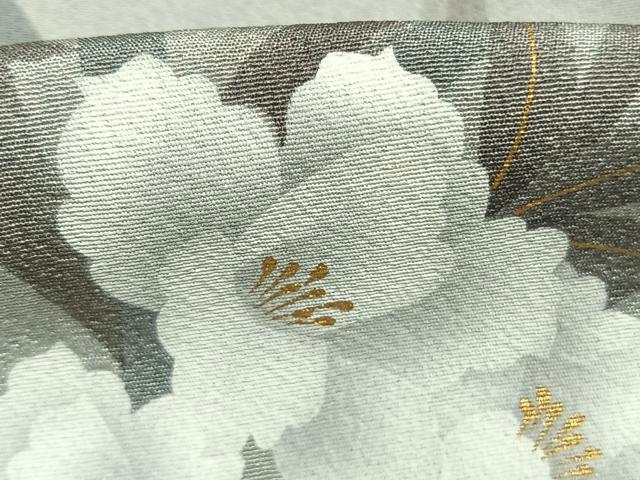平和屋着物●京の匠日展作家　丹下雄介　訪問着　草花文　暈し染め　金彩　やまと誂製　正絹　逸品　未使用　AABJ4108fy