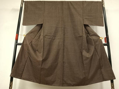 平和屋着物●男性　本場大島紬　一元7マルキ　正絹　逸品　未使用　AABJ4109fy