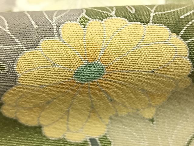 平和屋着物●訪問着　友禅　作家物　枝花文　暈し染め　やまと誂製　正絹　逸品　未使用　AABJ4117fy