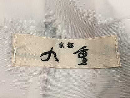 平和屋着物●九重　小振袖　二尺袖　枝梅文　金彩　洗える着物　AABJ4139fy