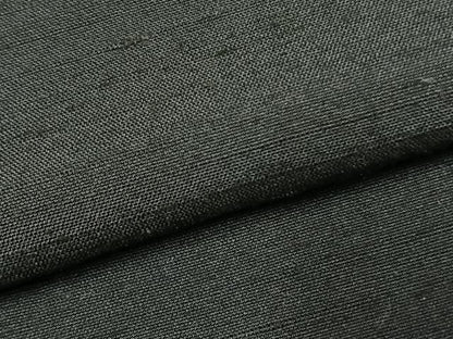 平和屋着物●男性　紬　アンサンブル　高麗納戸色　キングサイズ　正絹　逸品　AABJ4148fy
