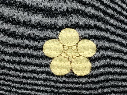 平和屋着物●上質な色無地　鉄御納戸色　正絹　逸品　AABJ4153fy