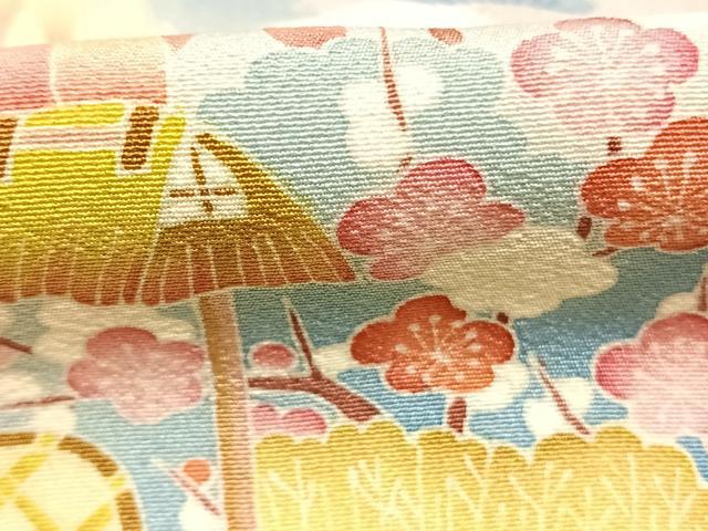 平和屋着物●豪華色留袖　風景花文　暈し染め　正絹　逸品　AABJ4175fy