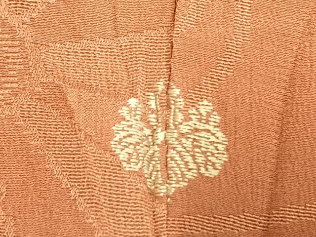 平和屋着物●アンティーク　大正ロマン　訪問着　刺繍　花鳥文　金彩　正絹　逸品　AABJ4177fy