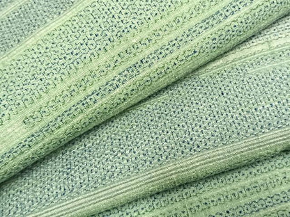 平和屋着物●本場結城紬　重要無形文化財　100亀甲　横段文　正絹　逸品　AABJ4182fy