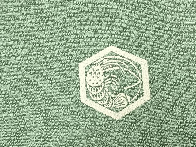 平和屋着物●松尾光琳　色留袖　駒刺繍　詩歌　枝花文　金彩　正絹　逸品　未使用　AABJ4206fy