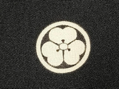 平和屋着物●豪華黒留袖　刺繍　扇面花文　金銀彩　ますいわ屋扱い　正絹　逸品　AABJ4216fy