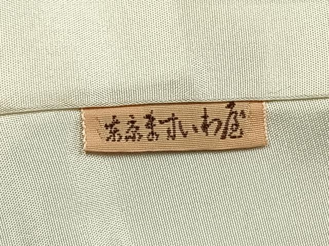 平和屋着物●豪華黒留袖　刺繍　扇面花文　金銀彩　ますいわ屋扱い　正絹　逸品　AABJ4216fy