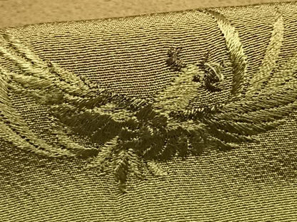 平和屋着物●訪問着　総刺繍　花鳥文　暈し染め　正絹　逸品　未使用　AABJ4218fy