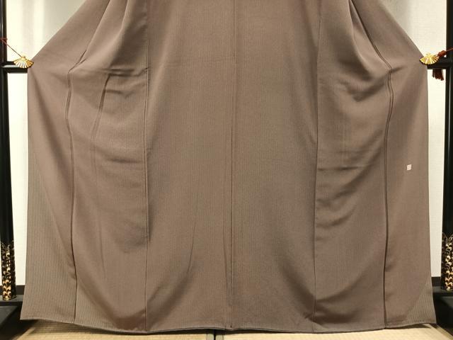 平和屋着物●訪問着　作家物　縞　正絹　逸品　未使用　AABJ4220fy