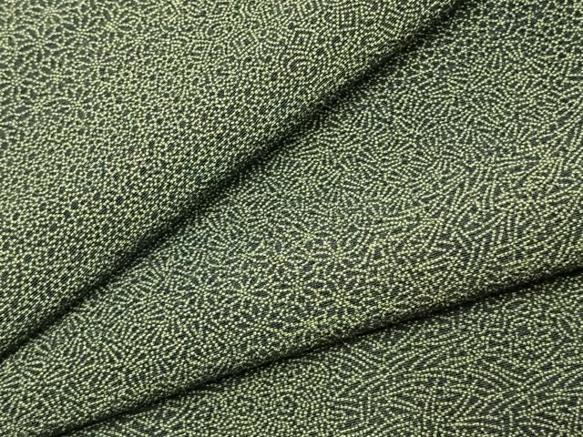 平和屋着物●江戸小紋　寄せ小紋柄　ロング丈　正絹　逸品　未使用　AABJ4223fy
